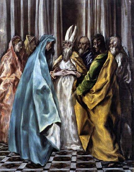 The Marriage of the Virgin, El Greco